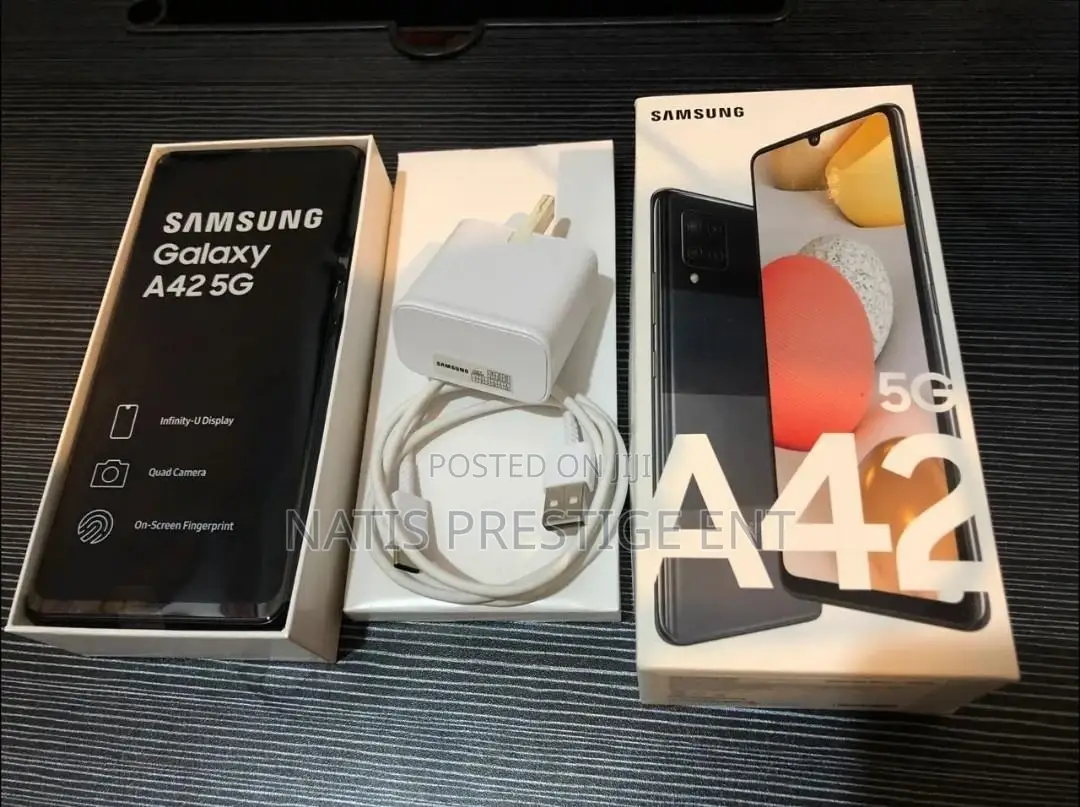 New Samsung Galaxy A42 5G 128 GB Black