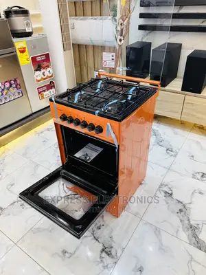 Orange Color 4burner Gas Cooker Oven Furnace Stove