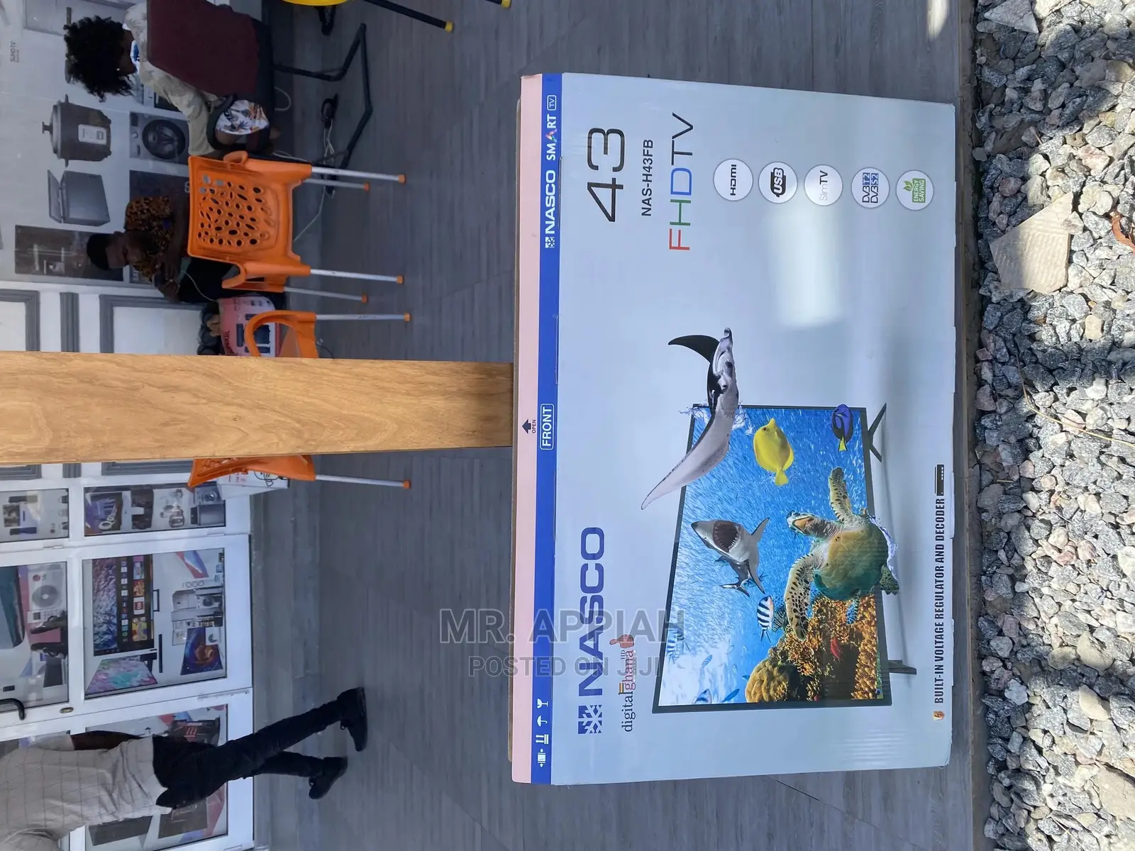 (NAS-H43FB)Movie Night Get Better With Nasco 43” Tv