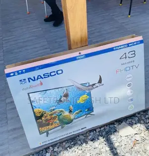Brand New Nasco Digital Satellite LED TV 43" Nash43fb