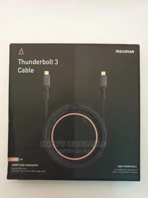 Thunderbolt Bolt 3 Pro Cable 40gbps 60hz 100watt Pd 2 Meters