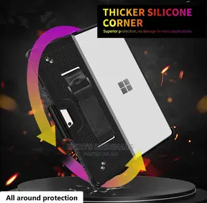 Microsoft Surface Pro X Rugged Protection Case Black