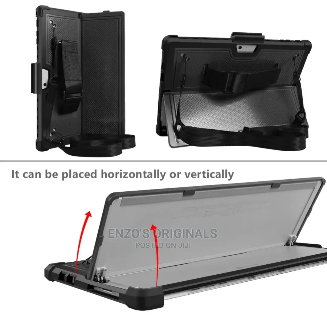 Microsoft Surface Pro X Rugged Protection Case Black