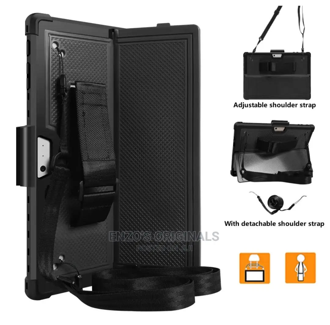 Microsoft Surface Pro X Rugged Protection Case Black