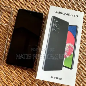 New Samsung Galaxy A52 5G 256 GB Black