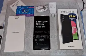 New Samsung Galaxy A52 5G 256 GB Black