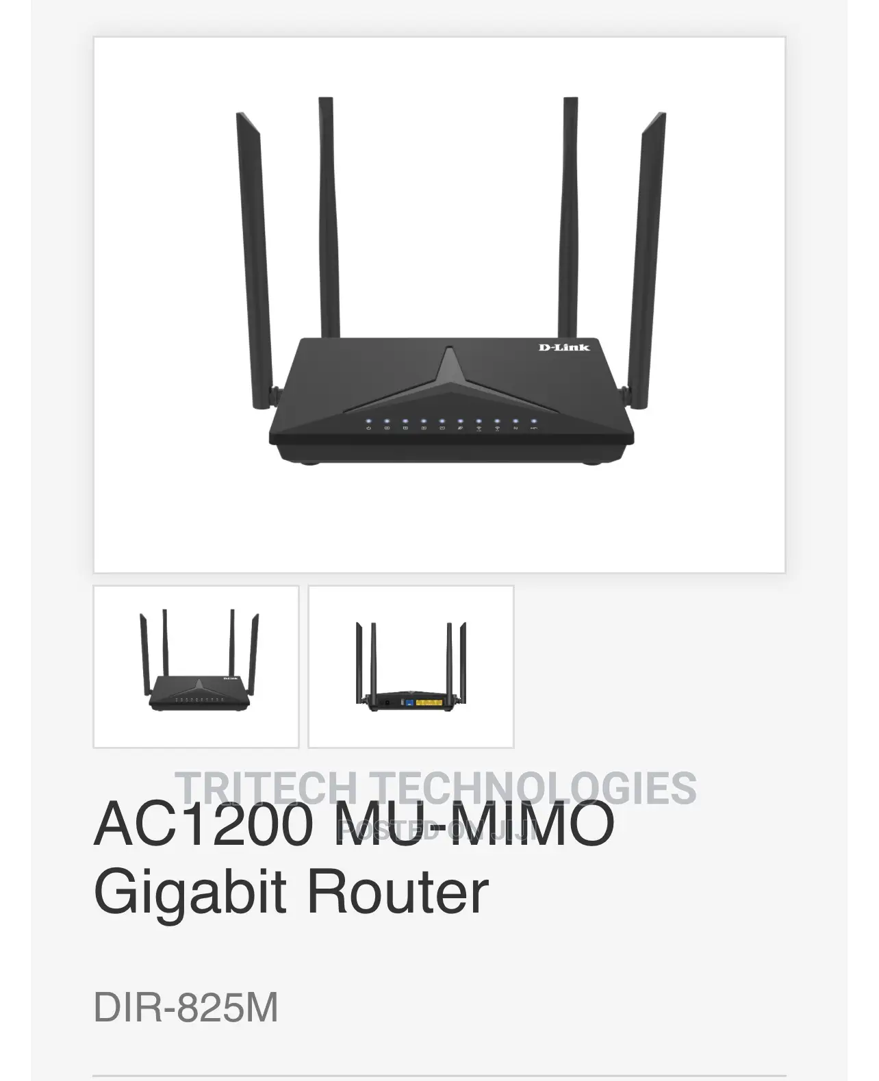 D-Link Dir-825m Dual Band Gigabit Wi-Fi Router