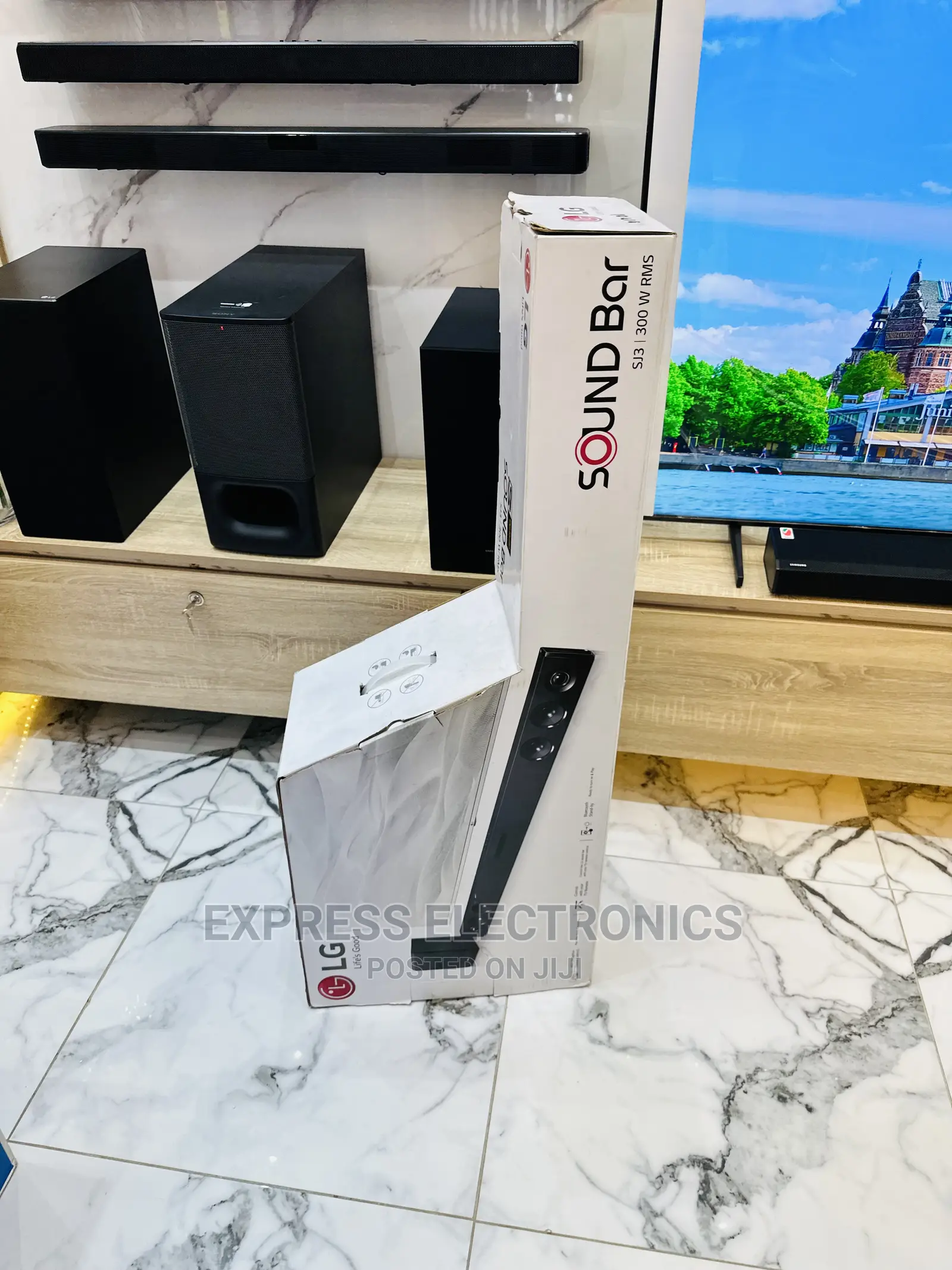 Affordable and Quality Soundbar System LG SJ3 Black
