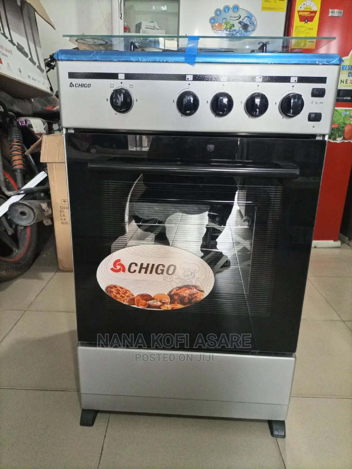 Chigo 50*50 4) Burner Gas Cooker