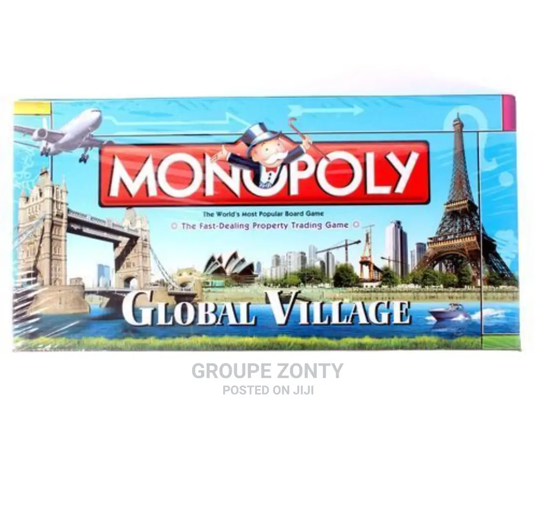 Monopoly Board Game-Global Village