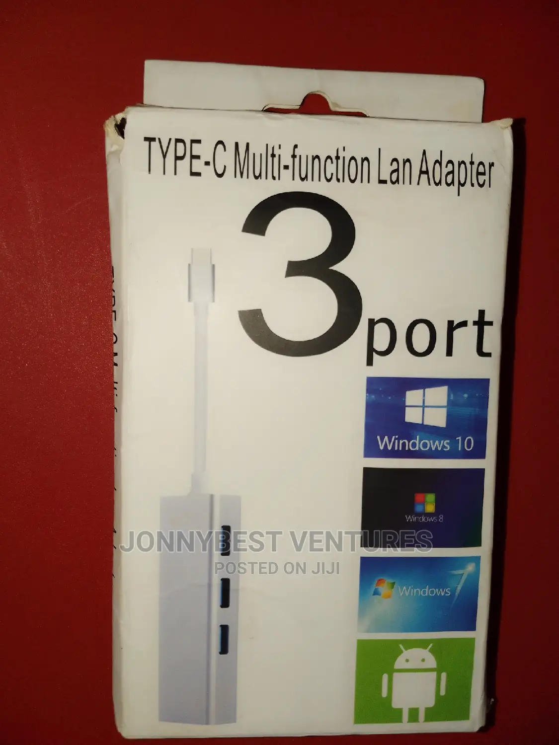 Type C to 3.0 Usb Hub With Ethernet Port