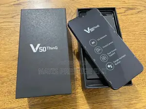 New LG V50 ThinQ 5G 128 GB Black