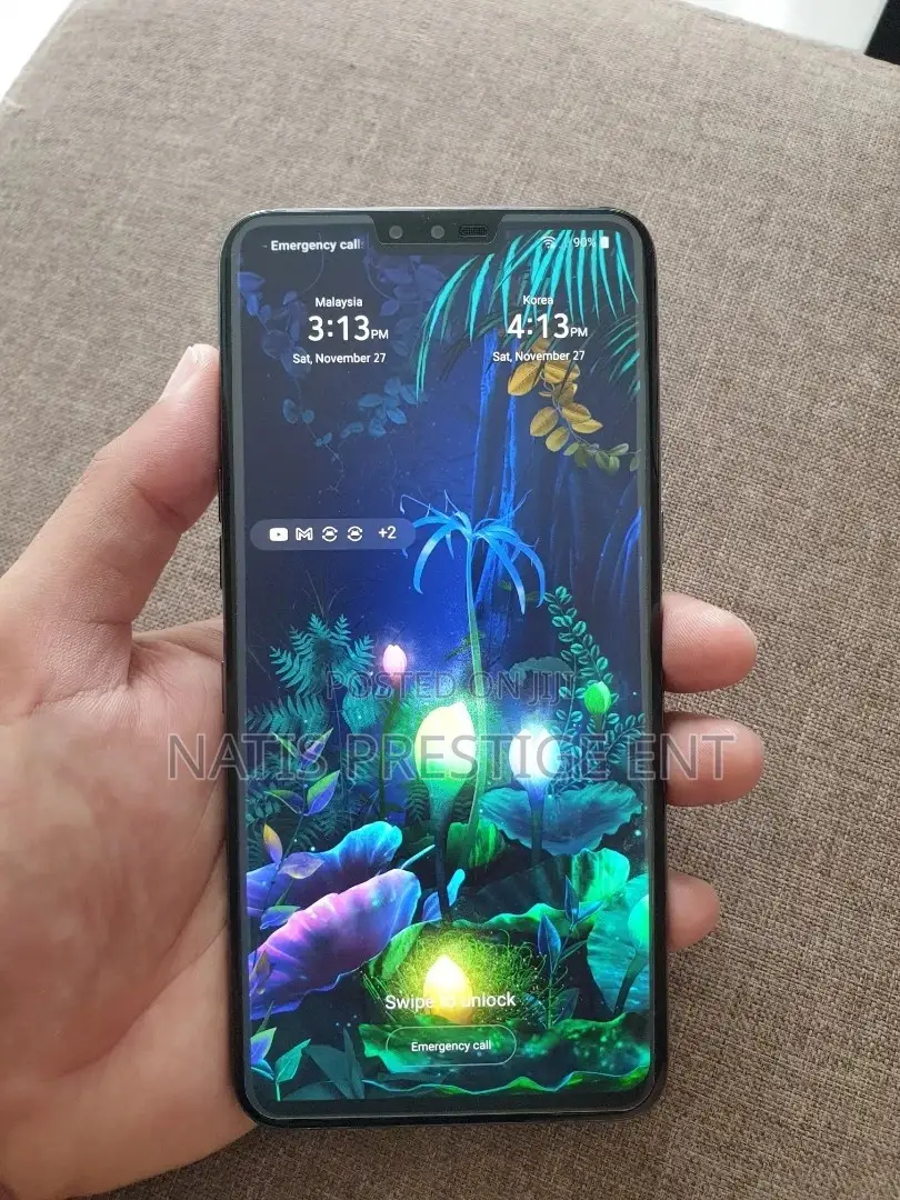 New LG V50S ThinQ 128 GB Black