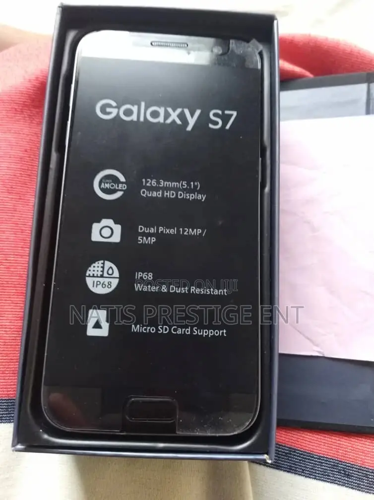 New Samsung Galaxy S7 64 GB Black