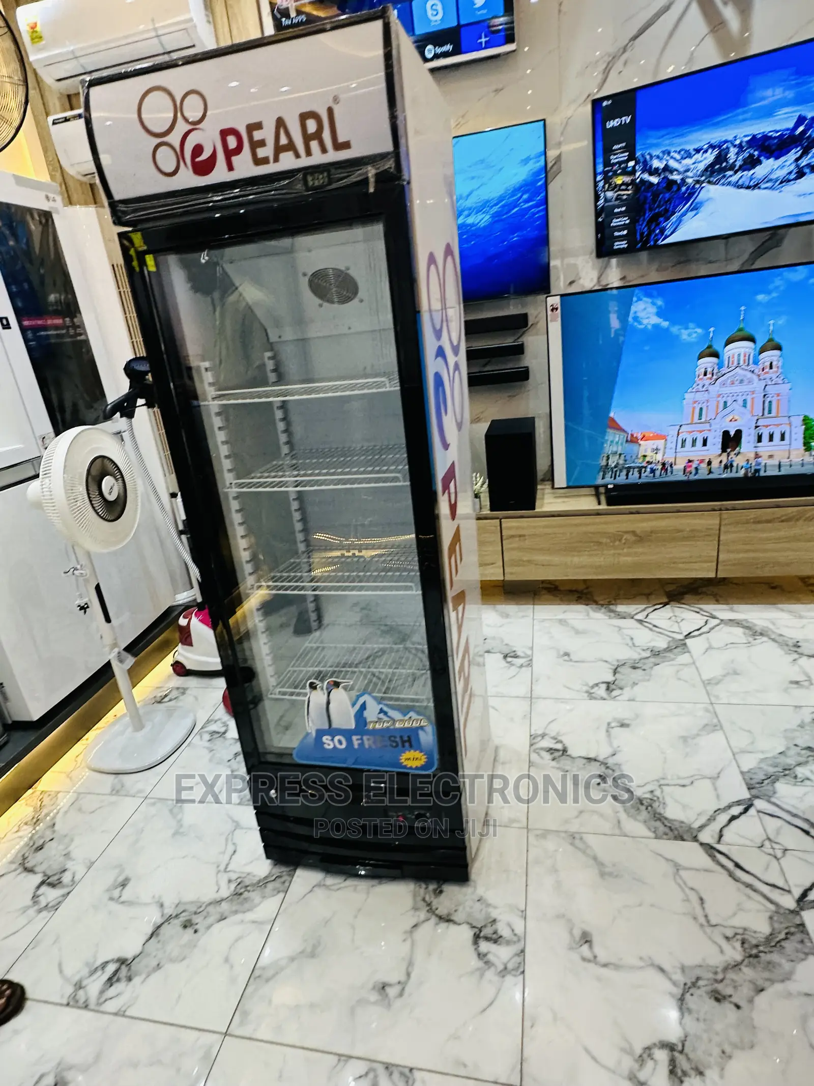 PVC-37 Pearl Display Fridge Single Door