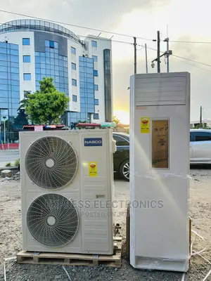 Sleep Mode Nasco Floor 5hp Split White AC Standing