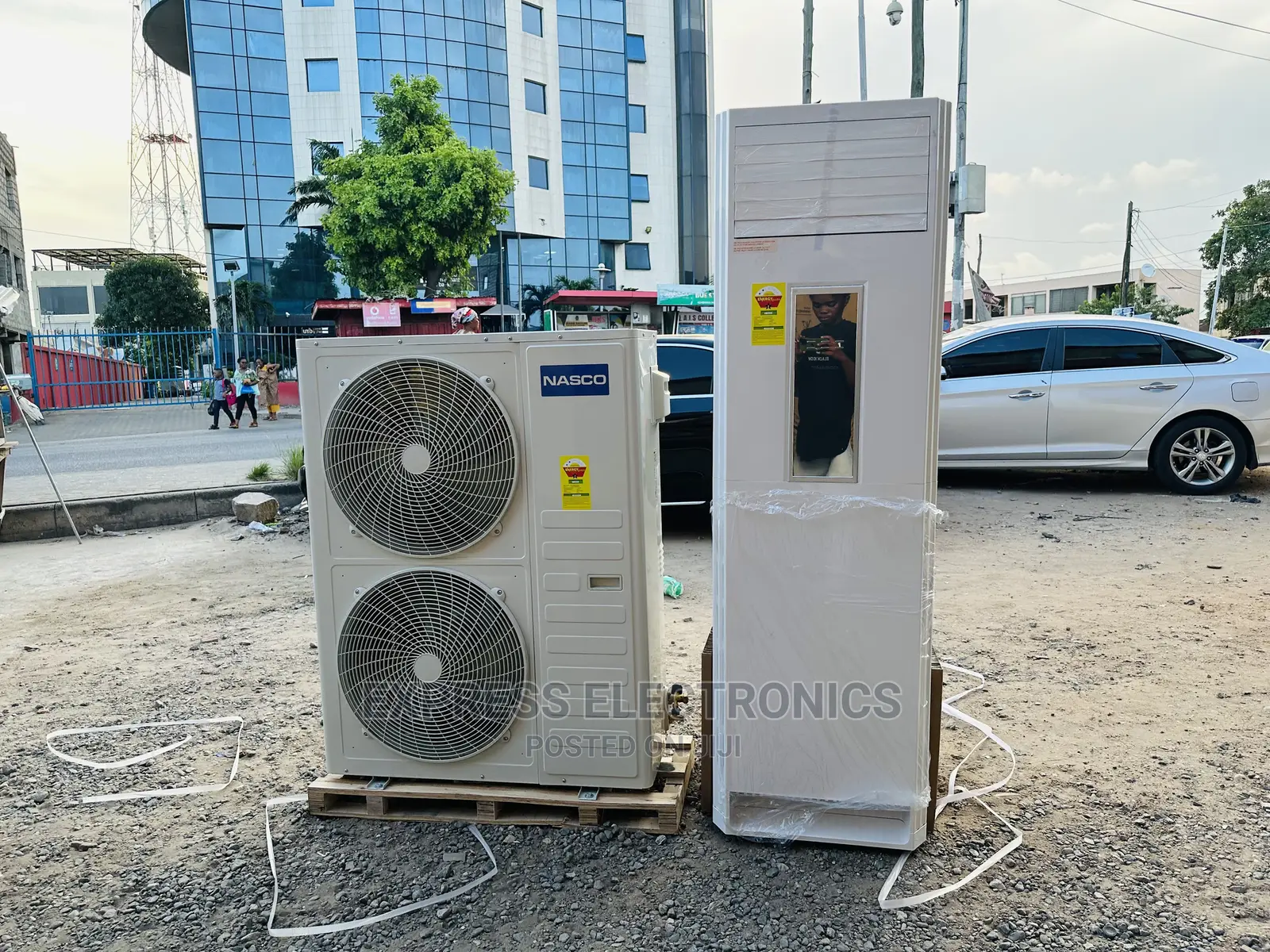 Copper Condenser Split Standing AC Nasco 5.0hp
