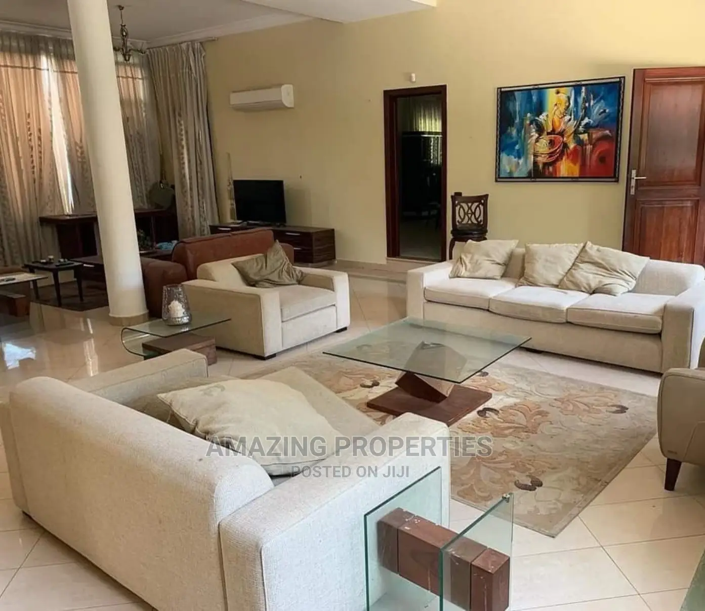 Furnished 4bdrm House in Adjiriganor for Rent