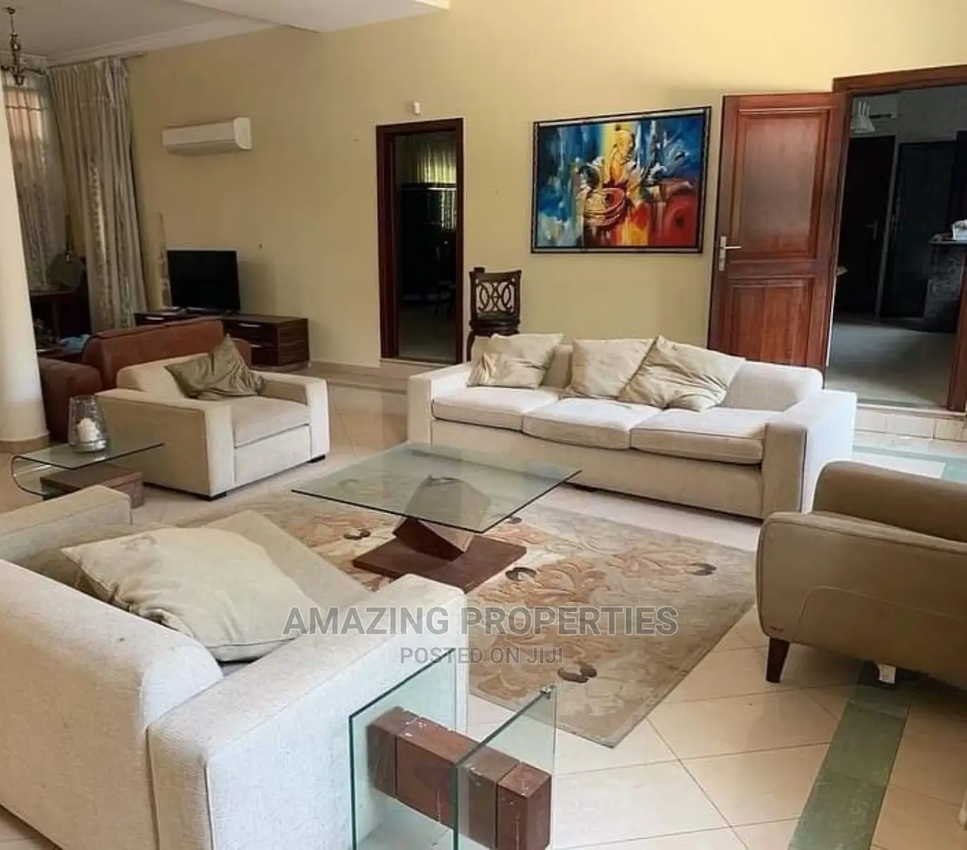 Furnished 4bdrm House in Adjiriganor for Rent