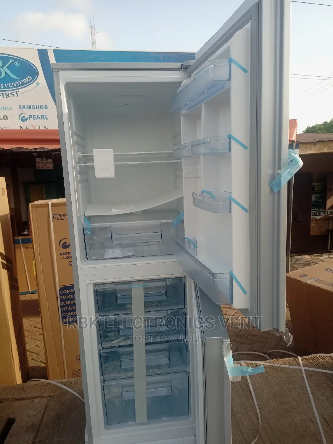 Rainbow 250ltr Premium Mirror Double Door Fridges