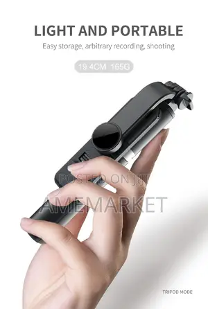 Quality Selfie Stick Bluetooth Remote. Phone Mini Gimbal