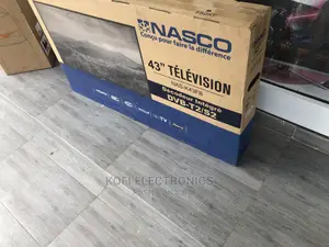 Inbuilt Decoder New Nasco 43′′ LED Satellite TV