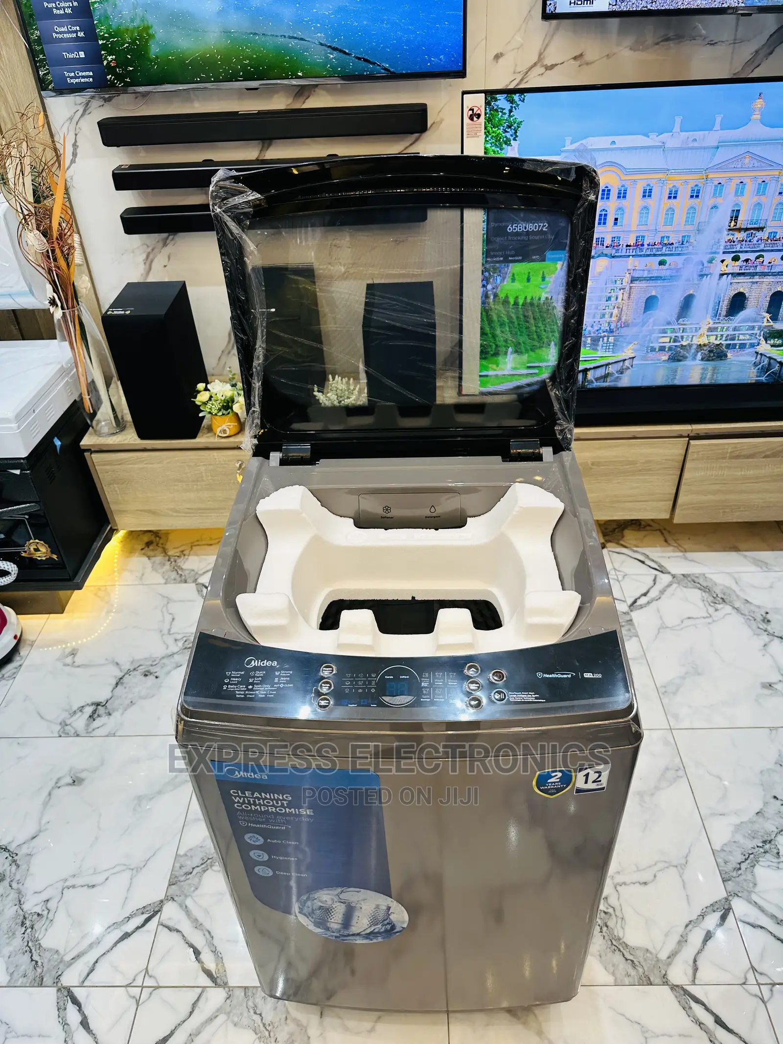 Midea 12kg Full Auto Topload Washing Machine (MA200W120/G)