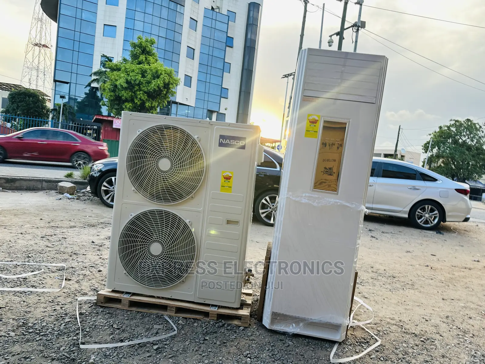Soft Care Airflow Sleek Nasco 5hp Split Floor Standing AC
