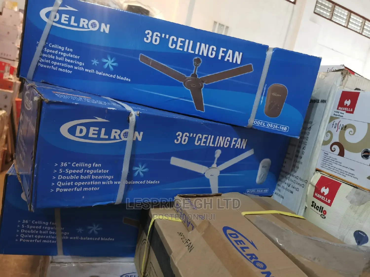 Excellent Delron Ceiling Fan 36 "