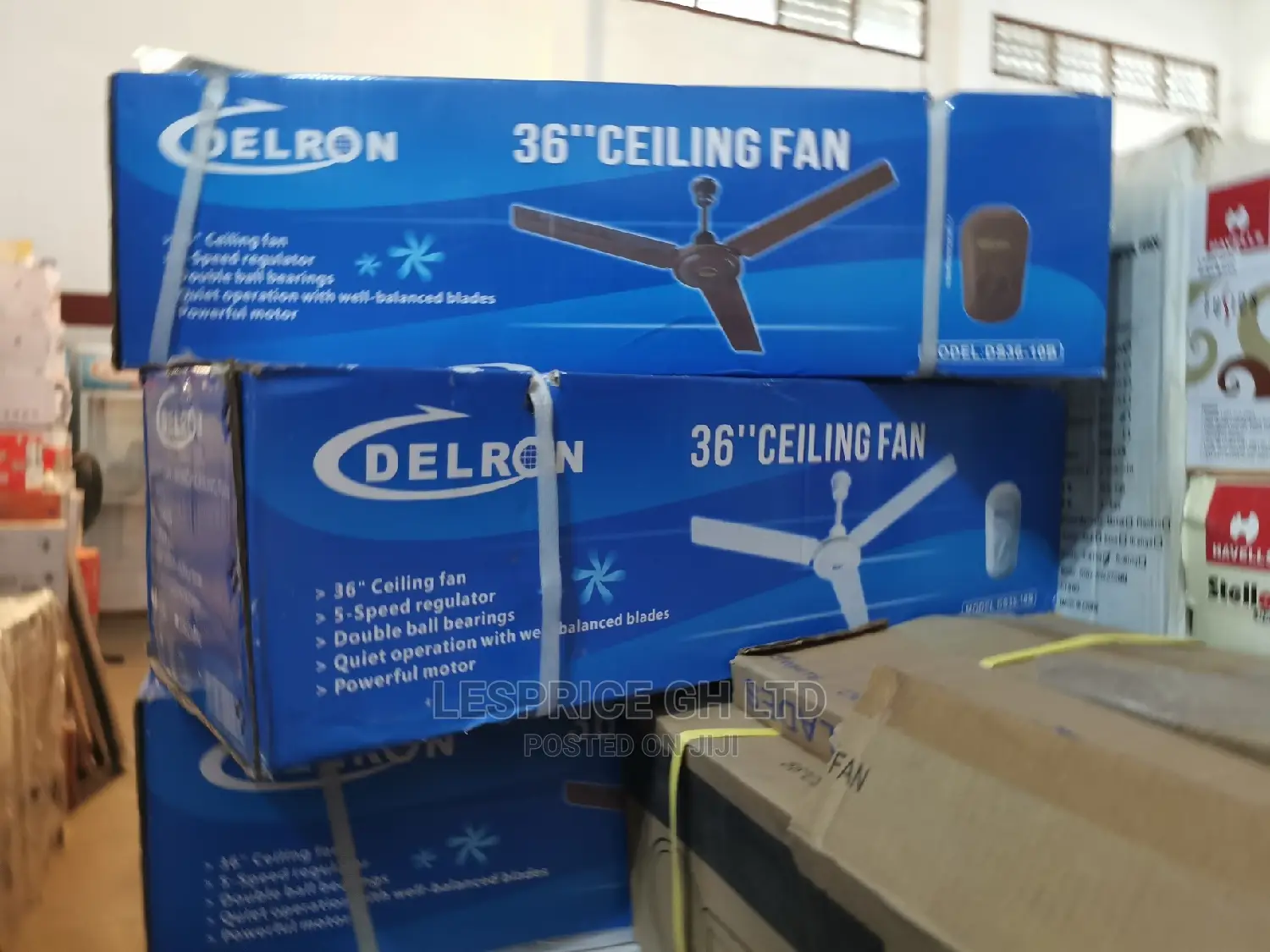 Awesome Delron Ceiling Fan 36 "