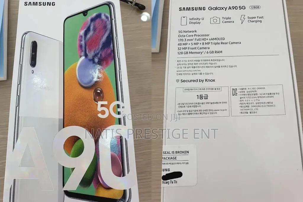 New Samsung Galaxy A90 5G 128 GB