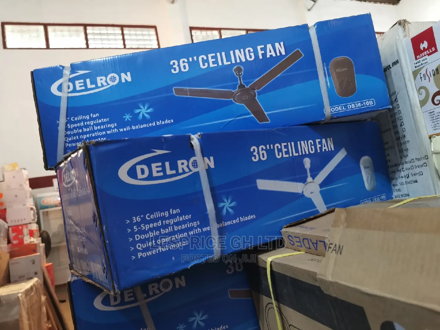 Superb Delron Ceiling Fan 36 "