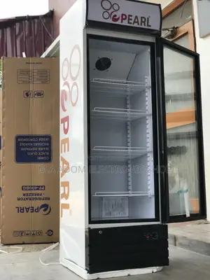 On Castors Pearl Display Fridge Single Door PVC-37 248 Liter