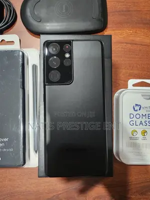 New Samsung Galaxy S21 Ultra 5G 128 GB Black