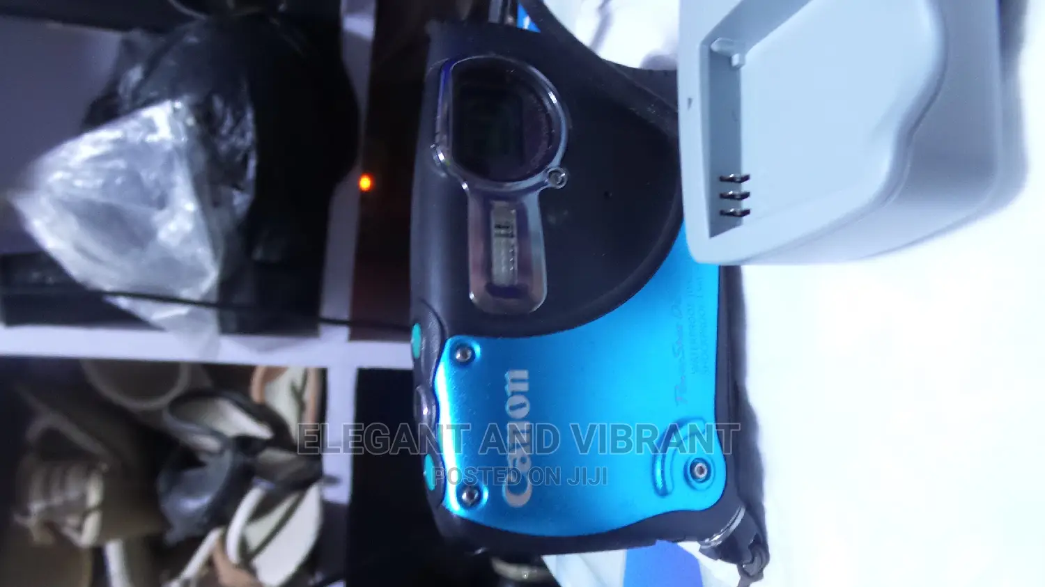 A Little Used Canon Waterproof Camera in Used Condition.