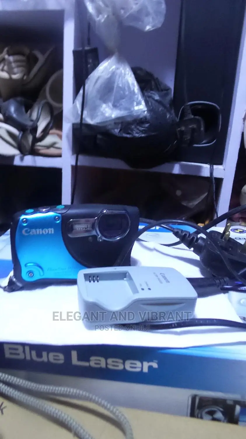 A Little Used Canon Waterproof Camera in Used Condition.