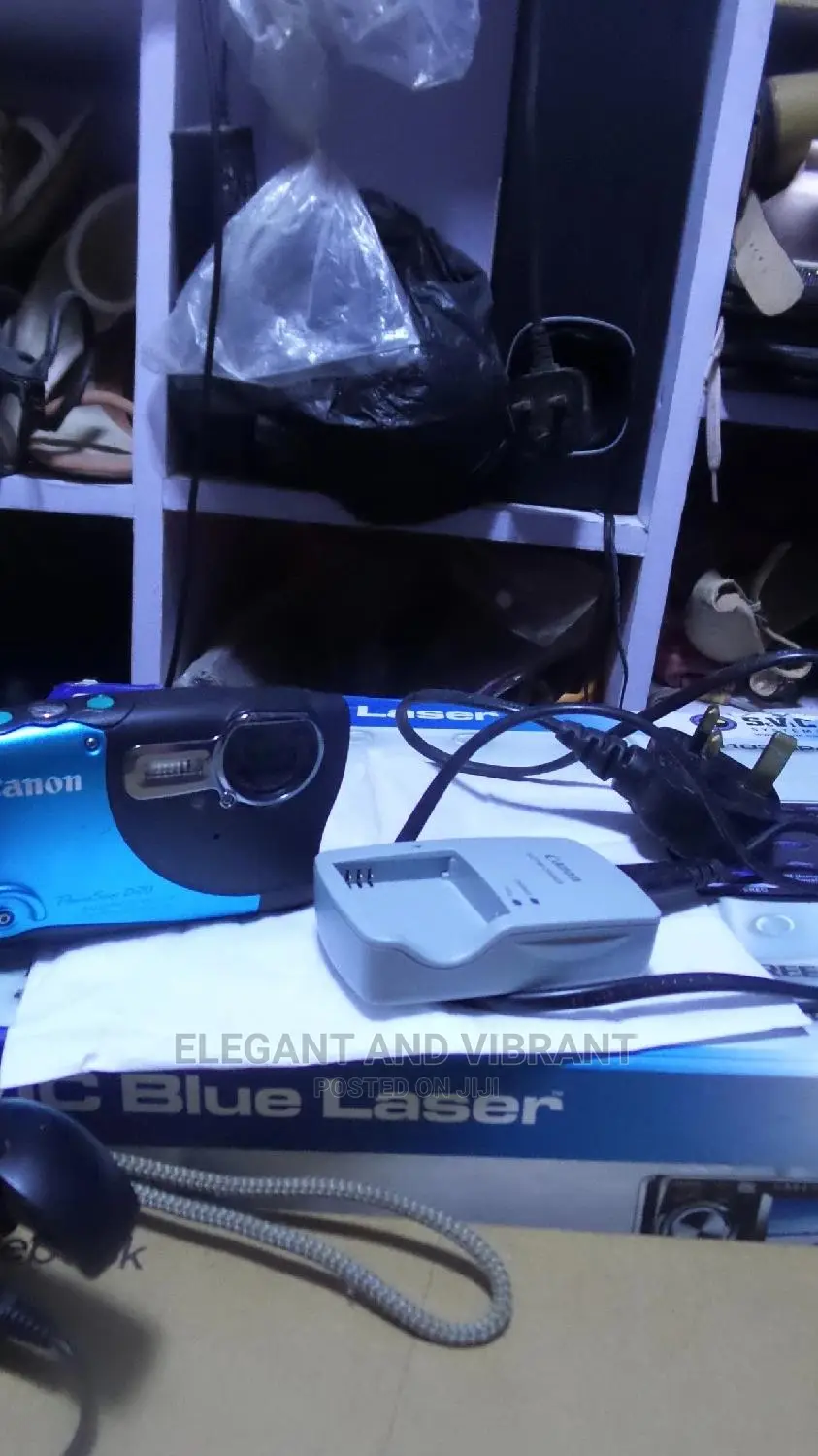 A Little Used Canon Waterproof Camera in Used Condition.