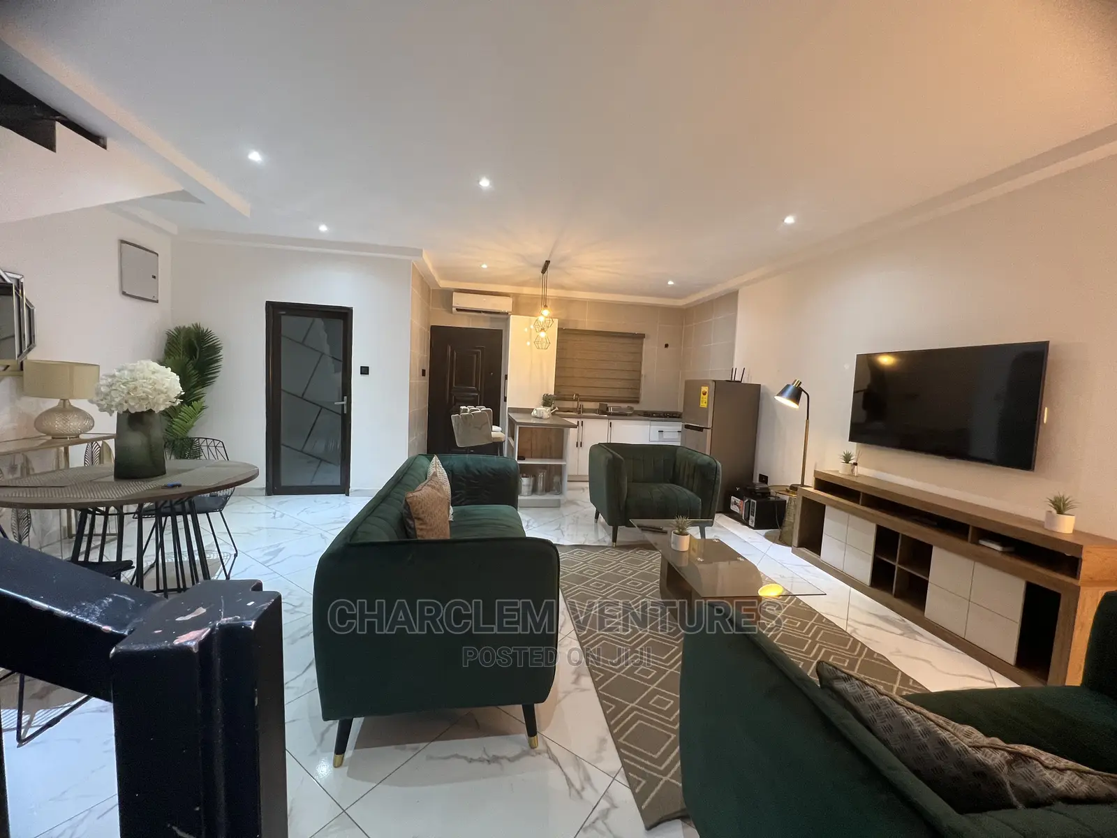 Furnished 2bdrm Apartment in Charclem Ventures, East Legon for Rent