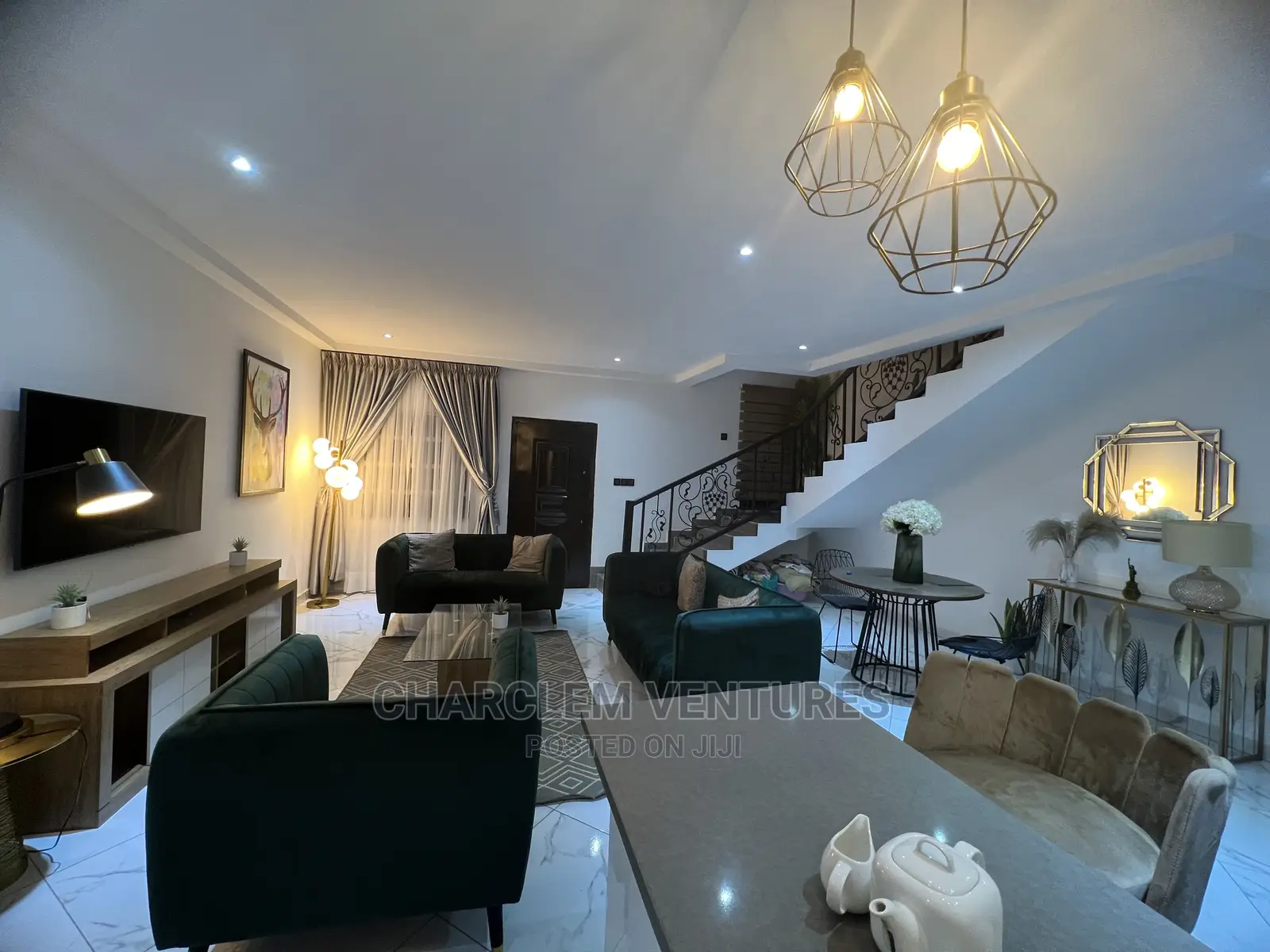Furnished 2bdrm Apartment in Charclem Ventures, East Legon for Rent