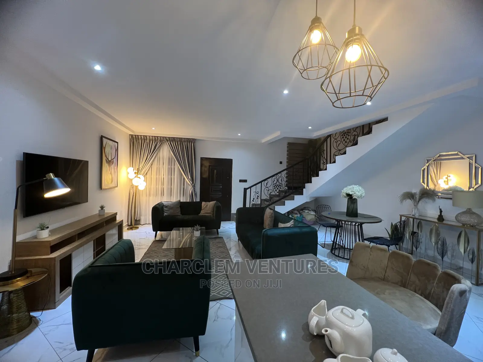 Furnished 2bdrm Apartment in Charclem Ventures, East Legon for Rent