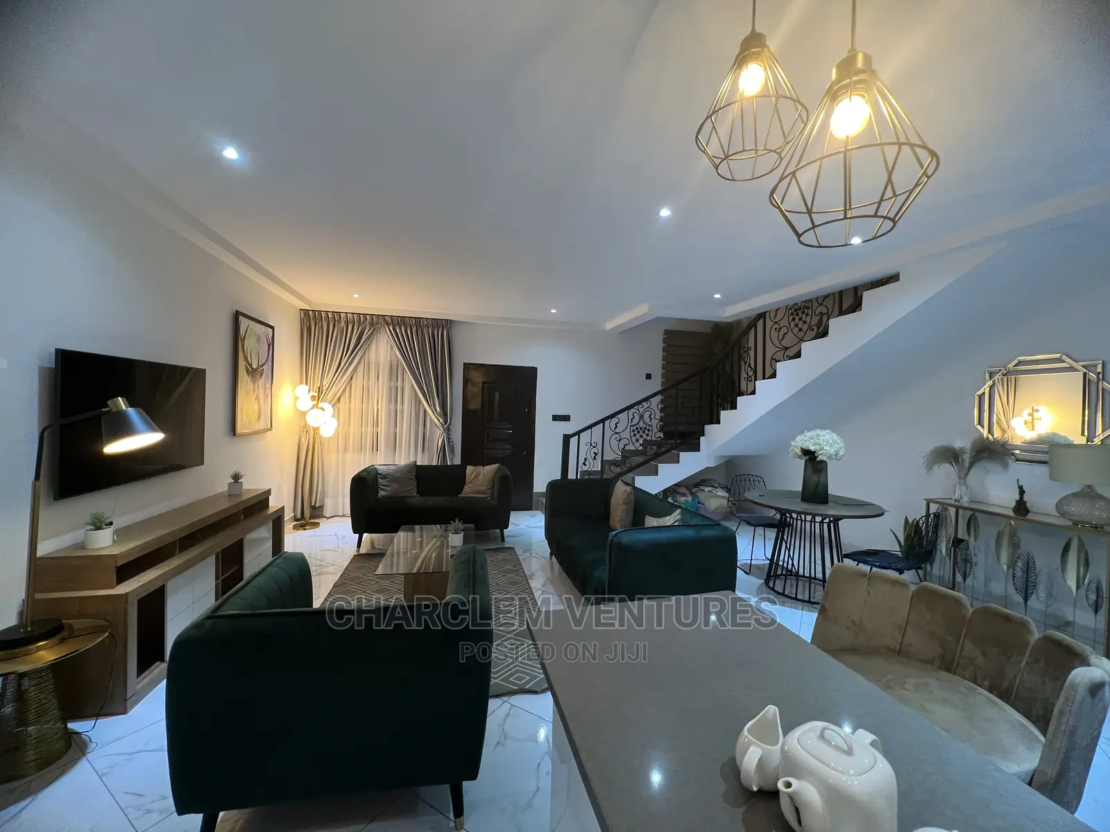 Furnished 2bdrm Apartment in Charclem Ventures, East Legon for Rent