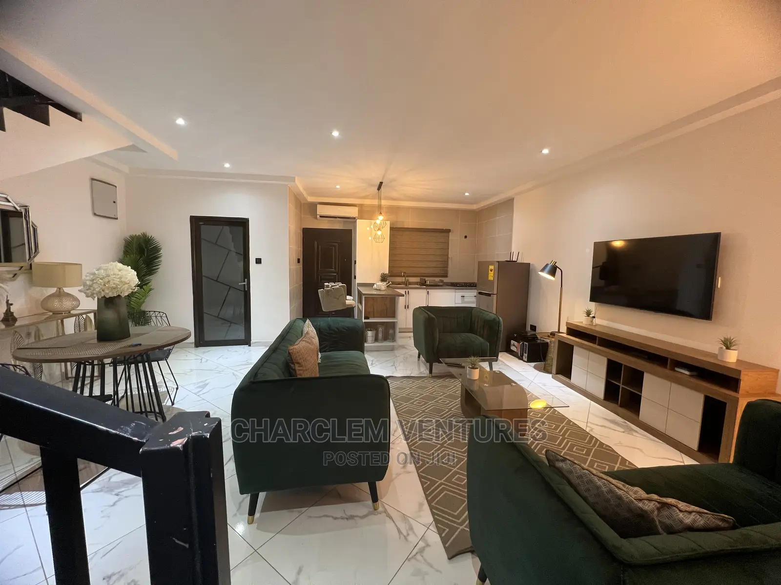 Furnished 2bdrm Apartment in Charclem Ventures, East Legon for Rent