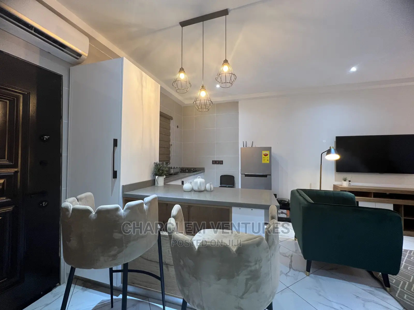 Furnished 2bdrm Apartment in Charclem Ventures, East Legon for Rent