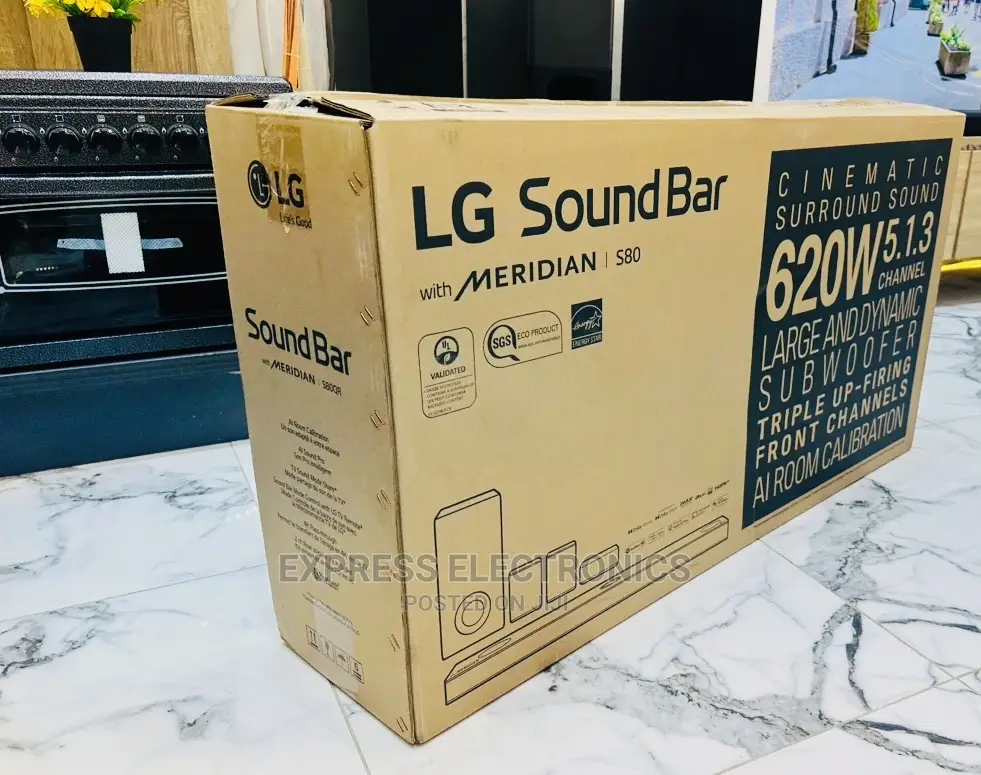 Enjoy  Good Music With LG Soundbar S80QR