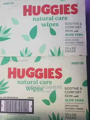 Huggies Wipes 10 Packs in a Box