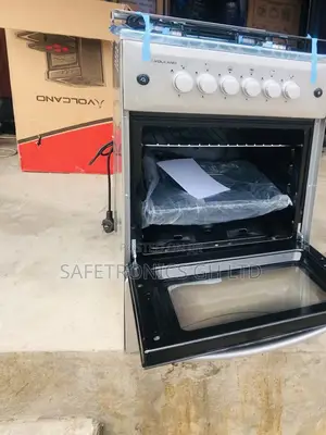Nice Cooker Volcano New Line 50x60 4 Gas Burner Oven Grill