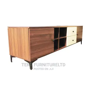 TV STAND (Metal Knob Handles)
