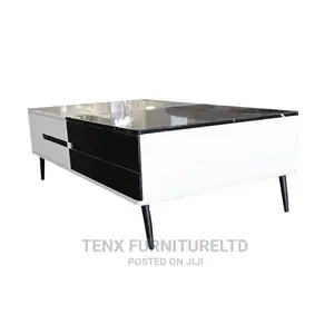 Coffee Table (With 2 Push to Open Drawers)