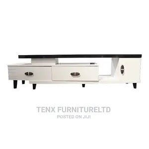 TV STAND With Compartment and 2 Drawers for Storage