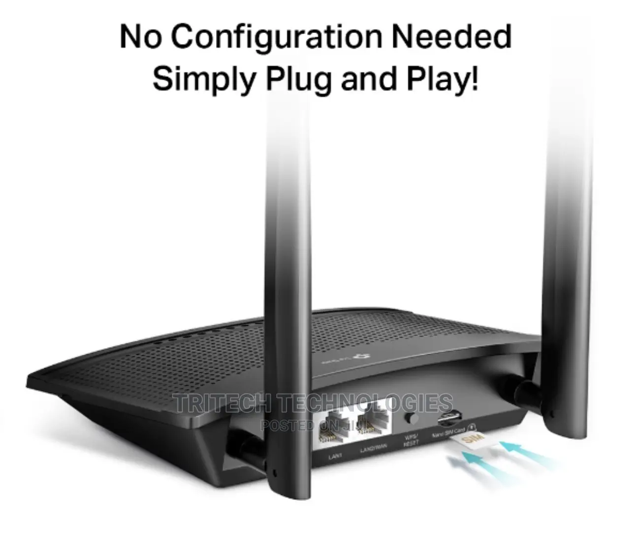 Tp-Link Tl-Mr100 300 MBPS Wireless N 4G LTE Router